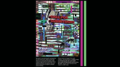 poster for curators exhibition