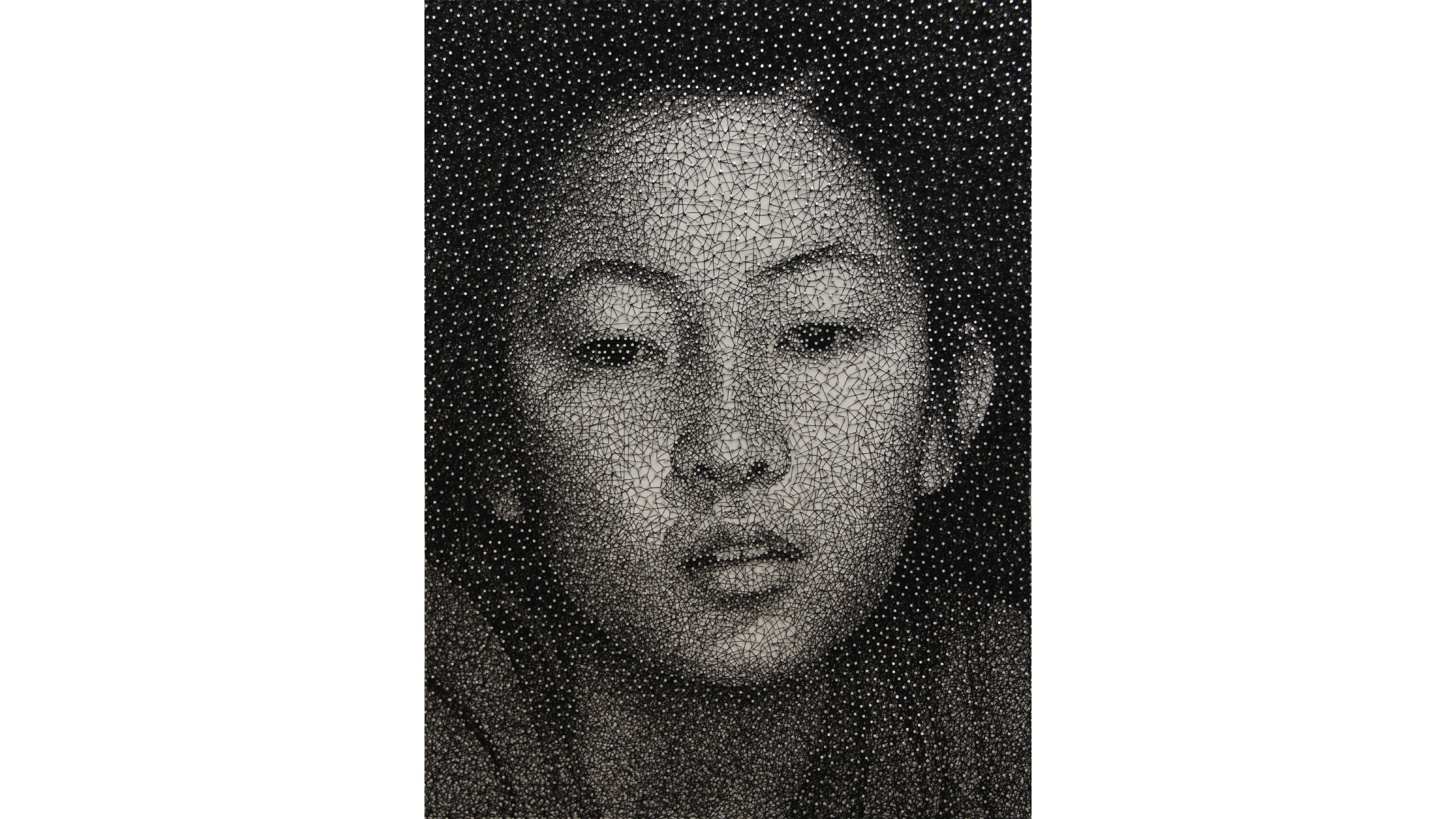 Portrait of a woman's face